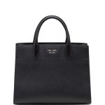 Prada Black Biblioteque Top Handle Bag