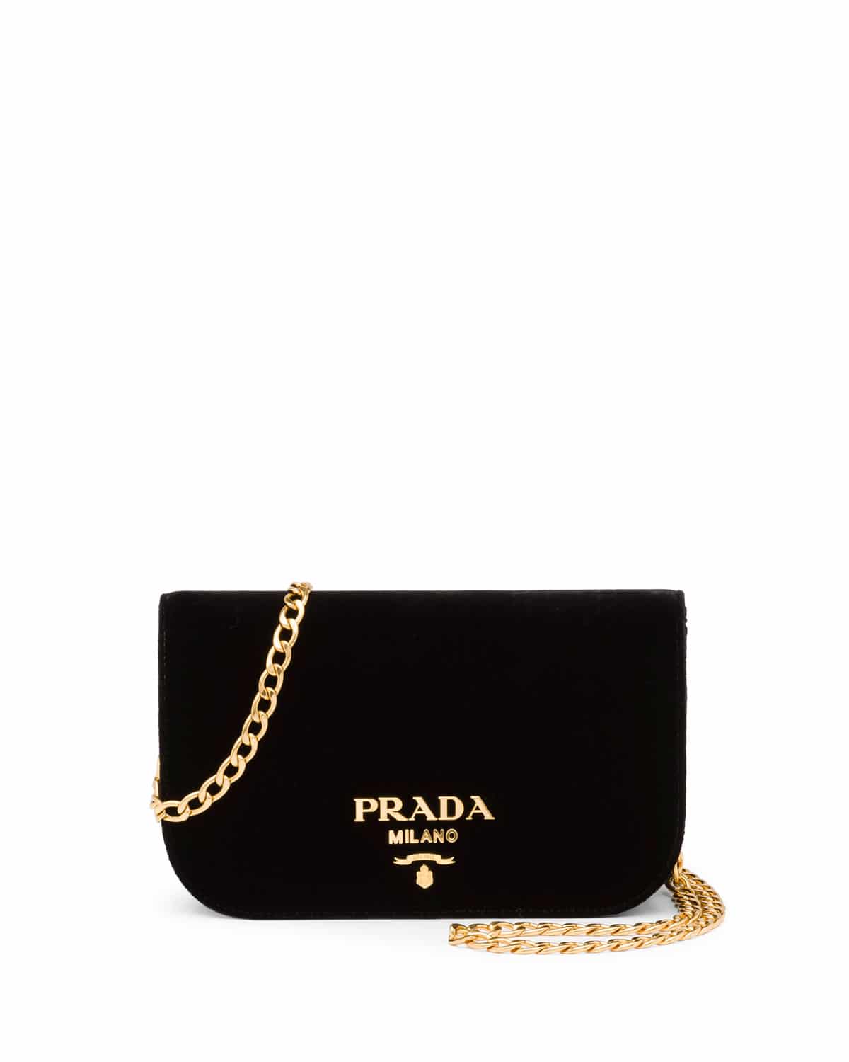 prada velvet mini bag