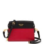 Prada Red/Black Esplanade Shoulder Bag