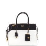 Prada White/Black Esplanade Bag