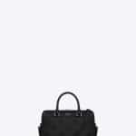 Saint Laurent Black with Applique Stars Baby Duffle Bag