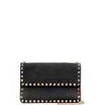 Valentino Black Rockstud Chain Shoulder Bag