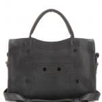 Balenciaga Black Blackout Classic Mini City Bag