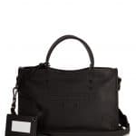 Balenciaga Black Blackout Classic Small City Bag