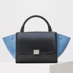 Celine Black Multicolor Small Trapeze Bag