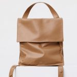 Celine Light Tan Croissant Backpack Bag