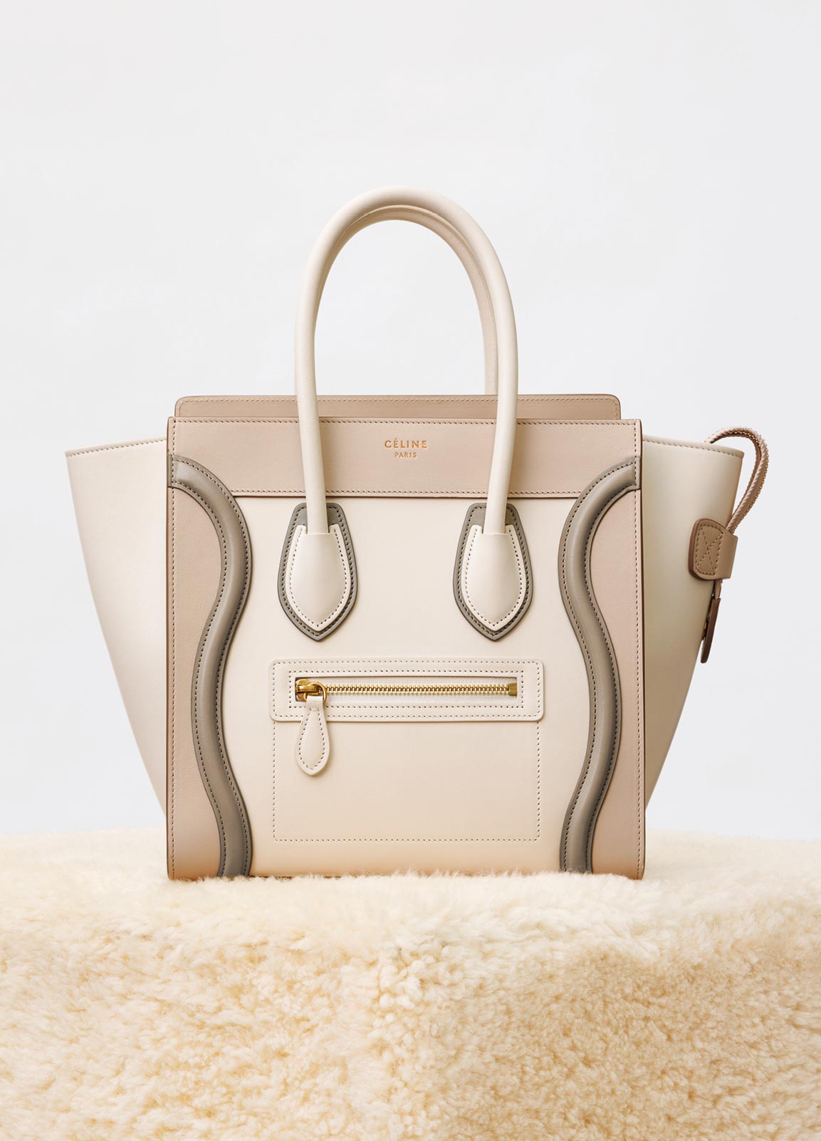 beige celine bag