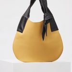 Celine Vanilla Large Ribbon Shoulder Bag