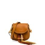 Chloe Mustard Brown Mini Hudson Tassel Bag