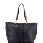 Chloe Navy Medium Keri Tote Bag