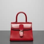 Delvaux Camaieux Rouge de Pourpre Brillant MM Bag