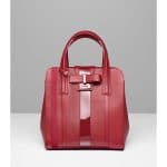 Delvaux Camaieux Rouge de Pourpre Simplissime Tote Bag