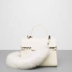 Delvaux Ivory Tempete MM Bandouliere Bag