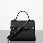 Delvaux Noir Tempete GM Bandouliere Bag