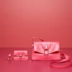 Delvaux Rose Candy Bracelet Givry / Givry Coin Purse / Givry Mini Bags