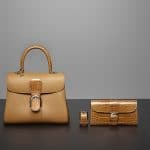 Delvaux Vegetal Brillant MM / Manchette Brillant / Brillant Portefeuille Long Bags