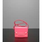 Delvaux Rose Candy Madame Mini Bag