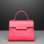 Delvaux Rose Candy Tempete GM Bag