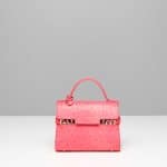 Delvaux Rose Candy Tempete Mini Bag