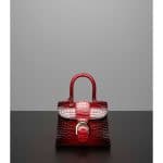 Delvaux Rouge de Pourpre Alligator Hurricane Brillant Mini Bag]