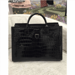 Dior Black Crocodile Diorever Bag