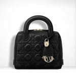 Dior Black Lambskin Lily Bag