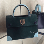 Dior Dark Green Calf Hair Mini Diorever Bag 3