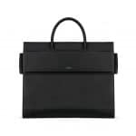 Givenchy Black Matte Smooth Leather Medium Horizon Bag