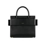 Givenchy Black Matte Smooth Leather Mini Horizon Bag
