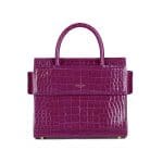 Givenchy Purple Crocodile Mini Horizon Bag
