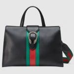 Gucci Black Dionysus Large Top Handle Bag