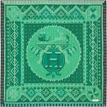 Hermes Au coin du feu Silk Twill Scarf 90