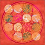 Hermes Suite et Poursuite Silk Twill Scarf 70