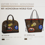 Louis Vuitton Alma and Neverfull Monogram World Tour Bags