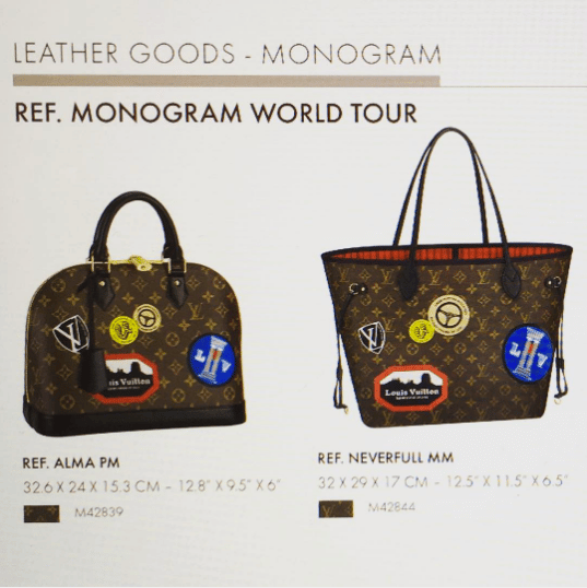 At Auction: Louis Vuitton, LOUIS VUITTON Handtasche CITY STEAMER MM WORLD  TOUR STICKERS.