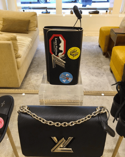 Louis Vuitton World Tour EPI Twist Wallet on Chain