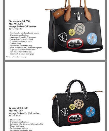 At Auction: Louis Vuitton, LOUIS VUITTON Handtasche CITY STEAMER MM WORLD  TOUR STICKERS.