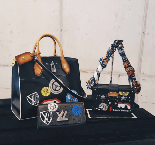 Louis Vuitton City Steamer and Petite Malle Bag Charm and Key