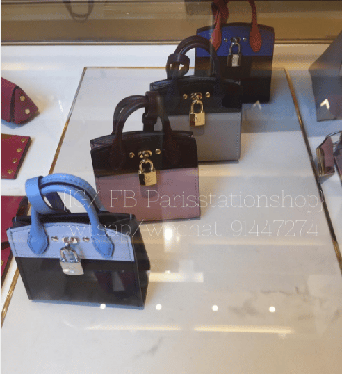 Louis Vuitton City Steamer and Petite Malle Bag Charm and Key