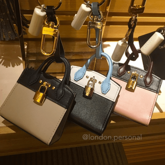 Louis Vuitton City Steamer and Petite Malle Bag Charm and Key Holder -  Spotted Fashion