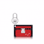 Louis Vuitton Coquelicot Petite Malle Bag Charm and Key Holder