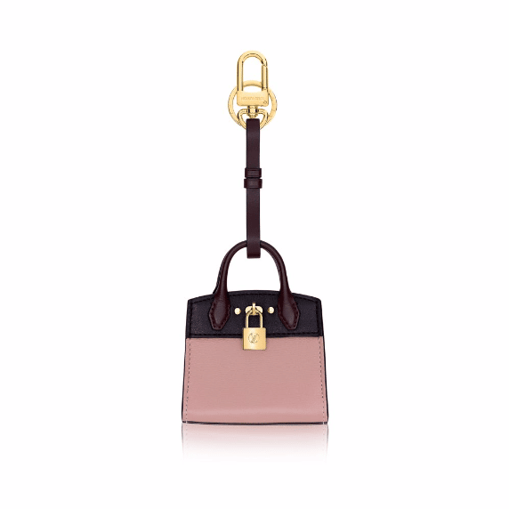 Louis Vuitton City Steamer and Petite Malle Bag Charm and Key