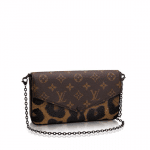 Louis Vuitton Monogram Canvas:Wild Animal Print Pochette Felicie Bag