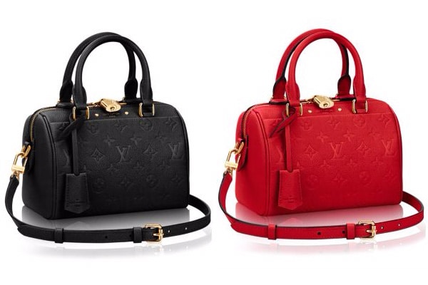 Size Guide of the Louis Vuitton Speedy 20 in Empreinte Leather | Spotted Fashion