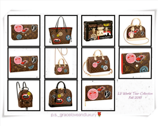 LOUIS VUITTON Monogram My LV World Tour Alma BB 665797