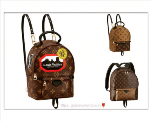 Louis Vuitton Monogram World Tour Palm Springs Mini Bacpack Bag