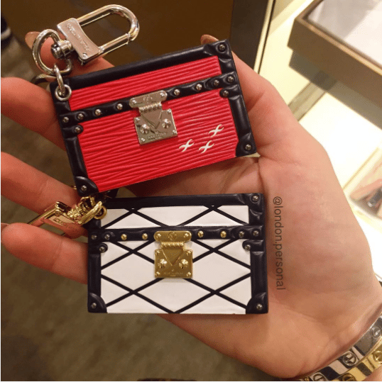 Louis Vuitton City Steamer and Petite Malle Bag Charm and Key Holder | Spotted Fashion