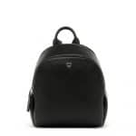 MCM Black Duchess Polke Studs Backpack Bag