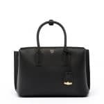 MCM Black Medium Milla Tote Bag