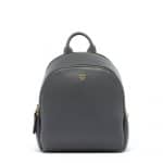 MCM Mono Grey Duchess Polke Studs Backpack Bag